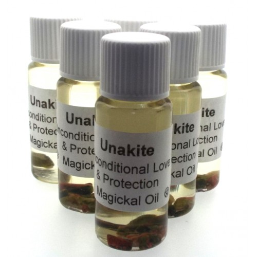 10ml Unakite Gemstone Oil Unconditional Love